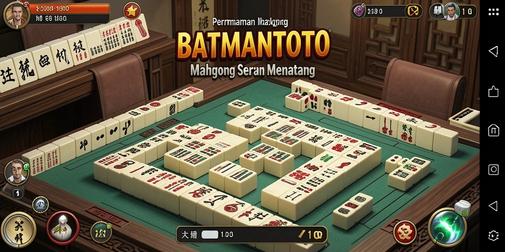 Tampilan menarik gameplay Mahjong dalam BATMANTOTO yang mengasyikkan.
