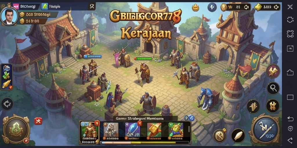 Tampilan permainan yang menarik dari BIGCOR78 dengan elemen strategi yang mendalam.