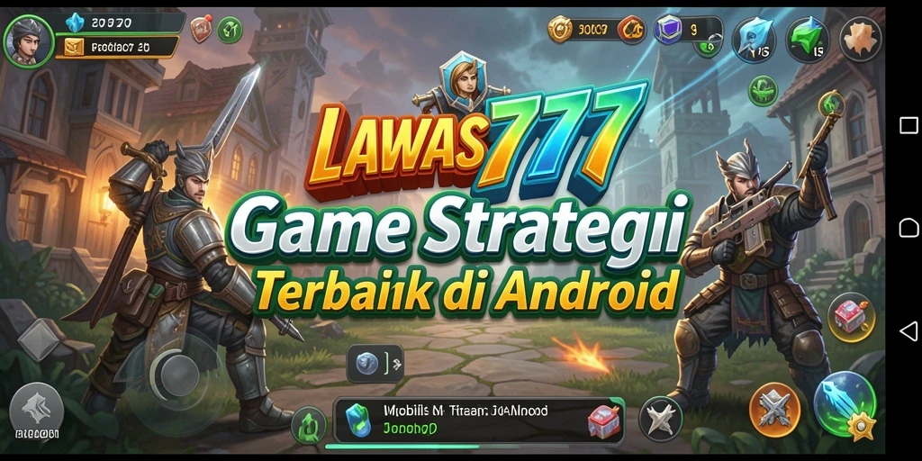 Tampilan gameplay SLG yang menegangkan dalam LAWAS777.