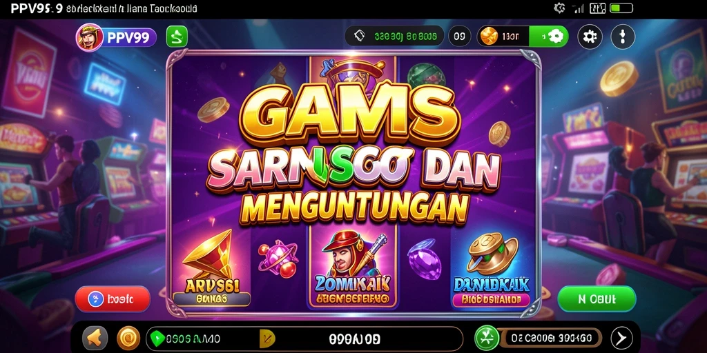 Screenshot gameplay PPV99 yang menampilkan keseruan slot.