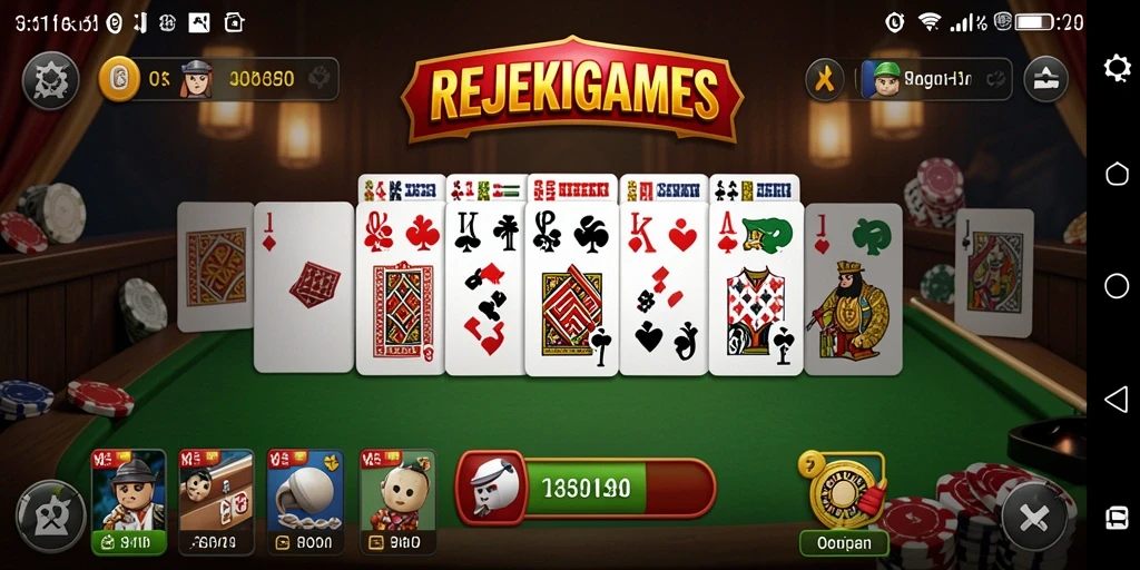 Tangkapan layar gameplay menarik dari REJEKIGAMES
