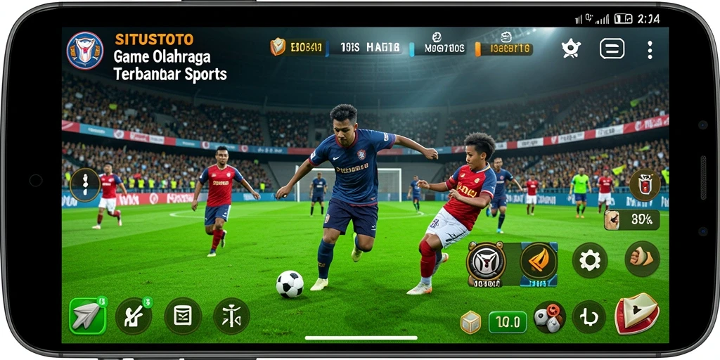Tampilan menarik dari gameplay olahraga di SITUSTOTO.